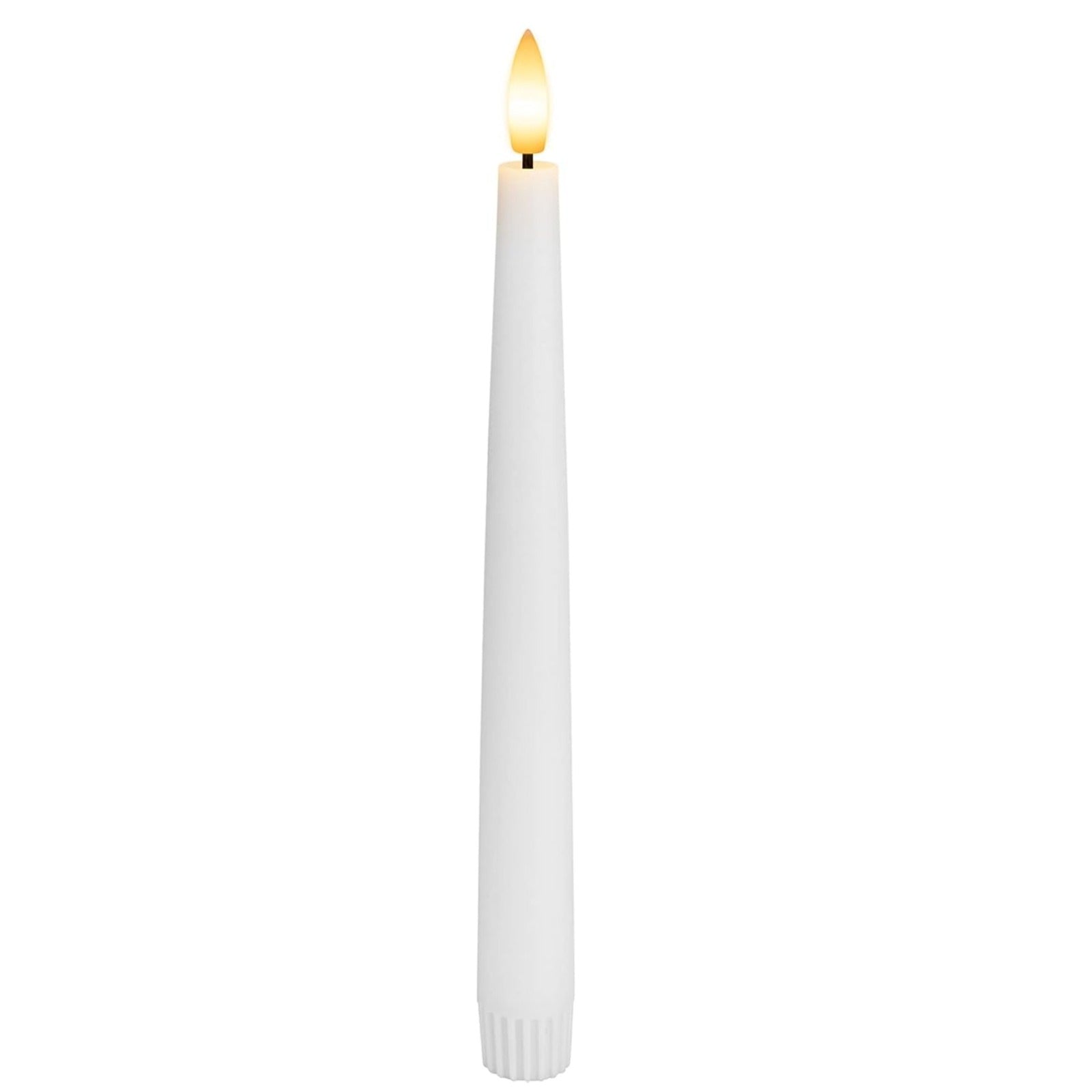 Vela Led Larga Efecto Real Decoracion X2