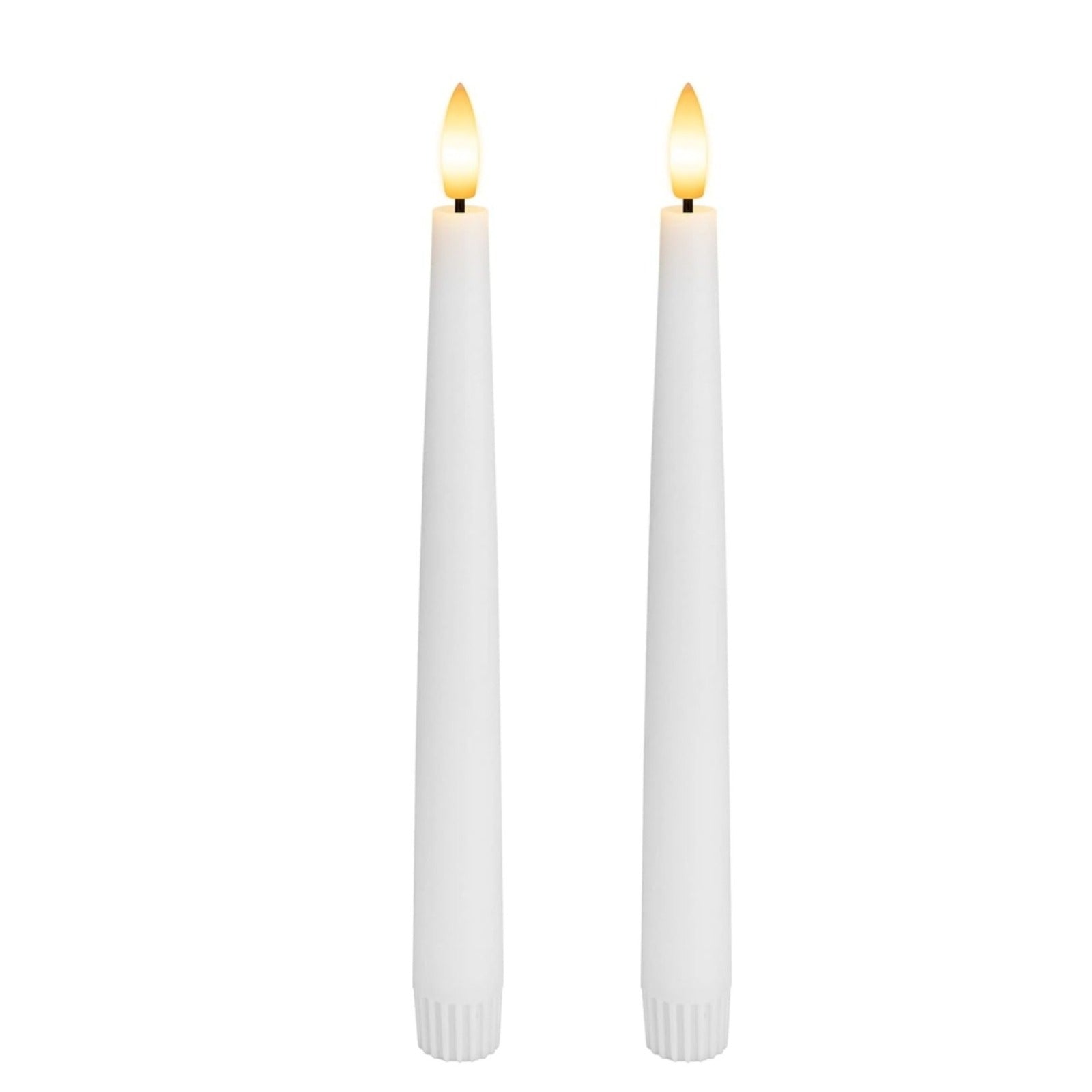 Vela Led Larga Efecto Real Decoracion X2